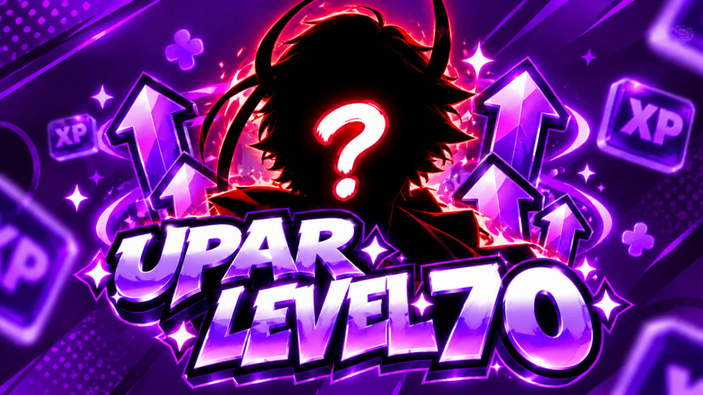 🚀 UP ATÉ O LEVEL 70!!